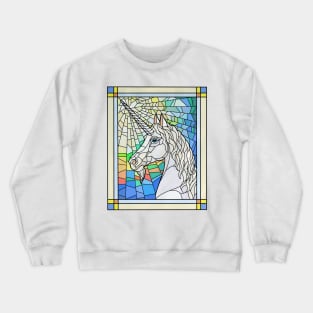 Unicorn In Glass Crewneck Sweatshirt